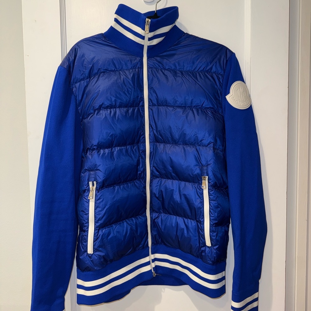 Moncler Royal Blue Puffer Jacket